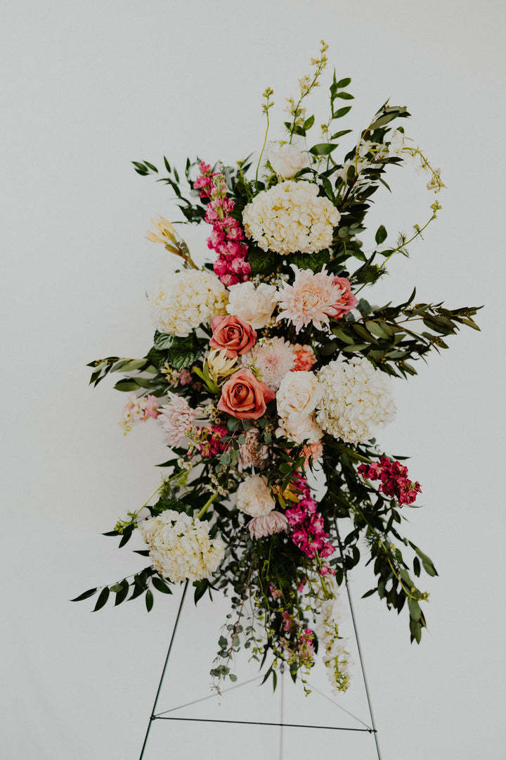 Graceful Farewell Standing Spray