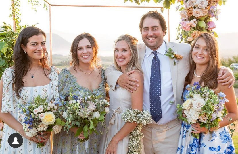 Romantic wedding flowers from Daisies in May florist in Spokane, WA