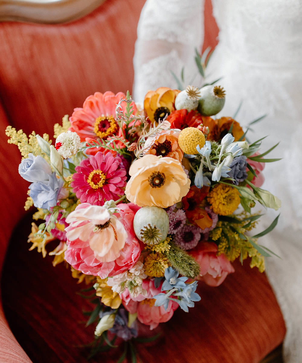 Spokane, WA Wedding Florist | Daisies in May Flower Farm