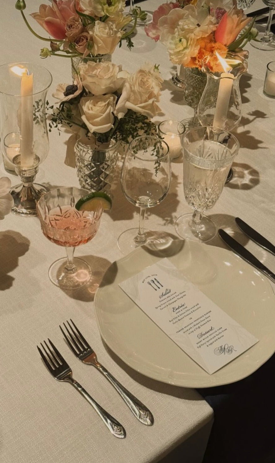 Tulip wedding floral arrangements for Davenport Hotel wedding in Spokane