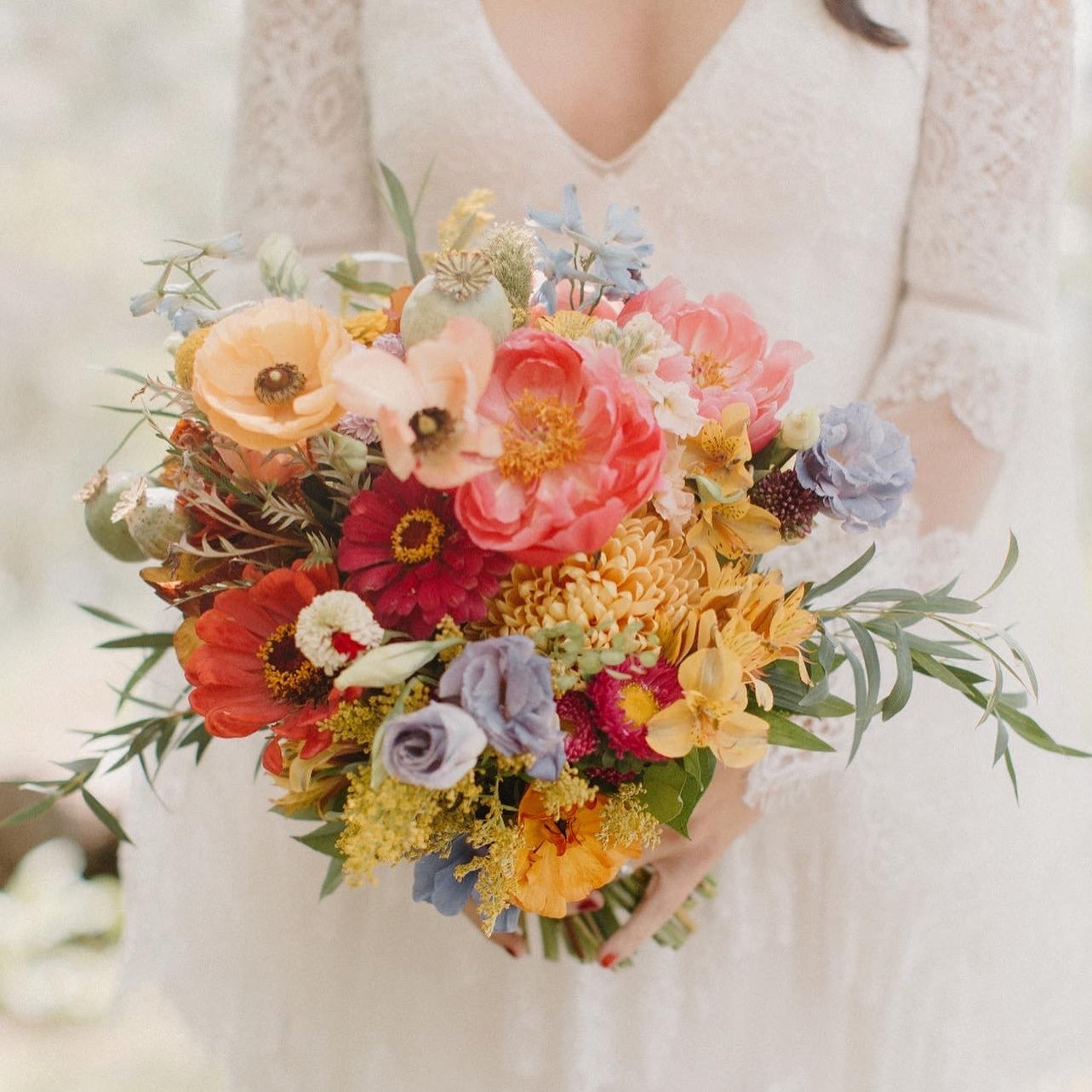 Farm Fresh Wildflower Wedding